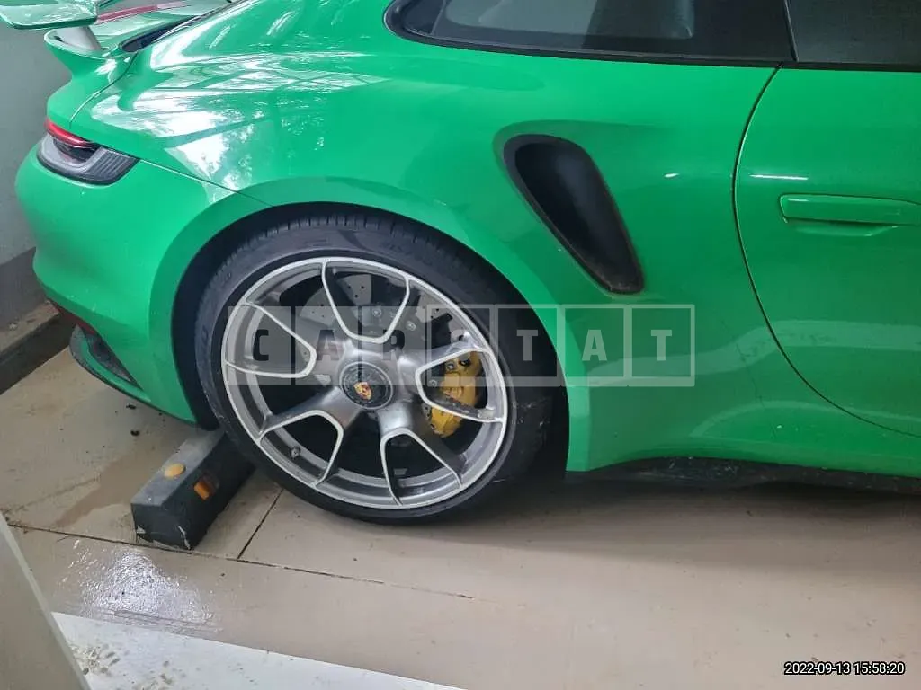 Photo 2 of 9: 2021 Porsche 911 Turbo S, VIN WP0AD2997MS257298 — Korean insurance auction