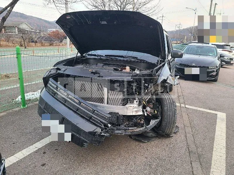 Photo 2 of 62: 2024 Hyundai Santa Fe Hybrid, VIN KMHP3811BRU029224 — Korean insurance auction
