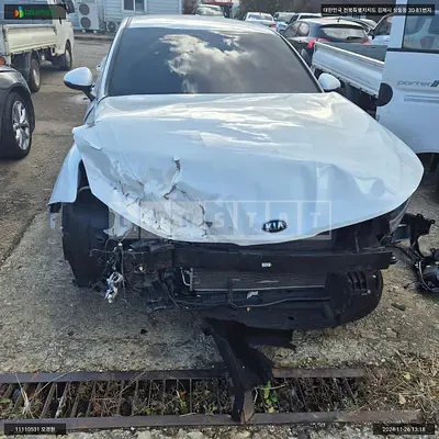 Photo 1 of 12: 2021 Kia K5, VIN KNAG541BBMA124006 — Korean insurance auction