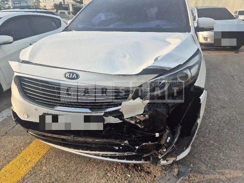 Photo 2 of 7: 2017 Kia Carnivals — Korean insurance auction