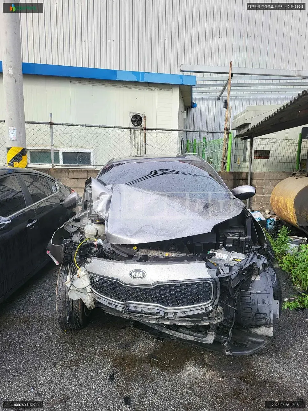 Photo 2 of 17: 2016 Kia Sportage, VIN KNAPN815GGK156967 — Korean insurance auction