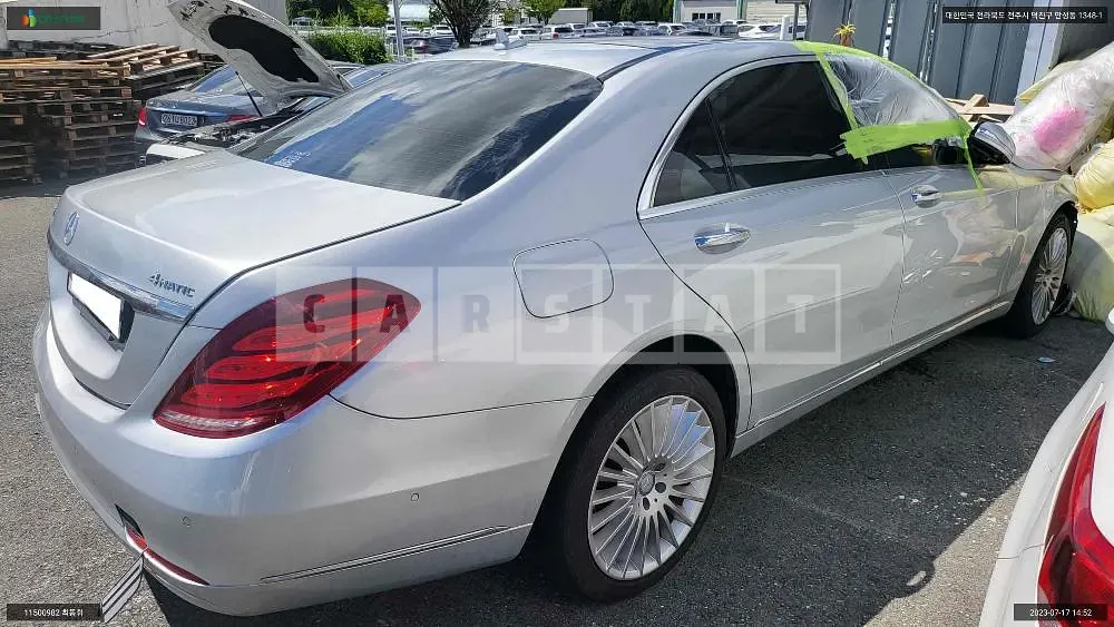 Photo 2 of 7: 2017 Mercedes-Benz S350d 4Matic L, VIN WDDUG3DB8HA306465 — Korean insurance auction