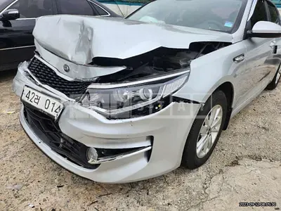 Photo 1 of 9: 2016 Kia K5, VIN KNAGU416BGA040362 — Korean insurance auction