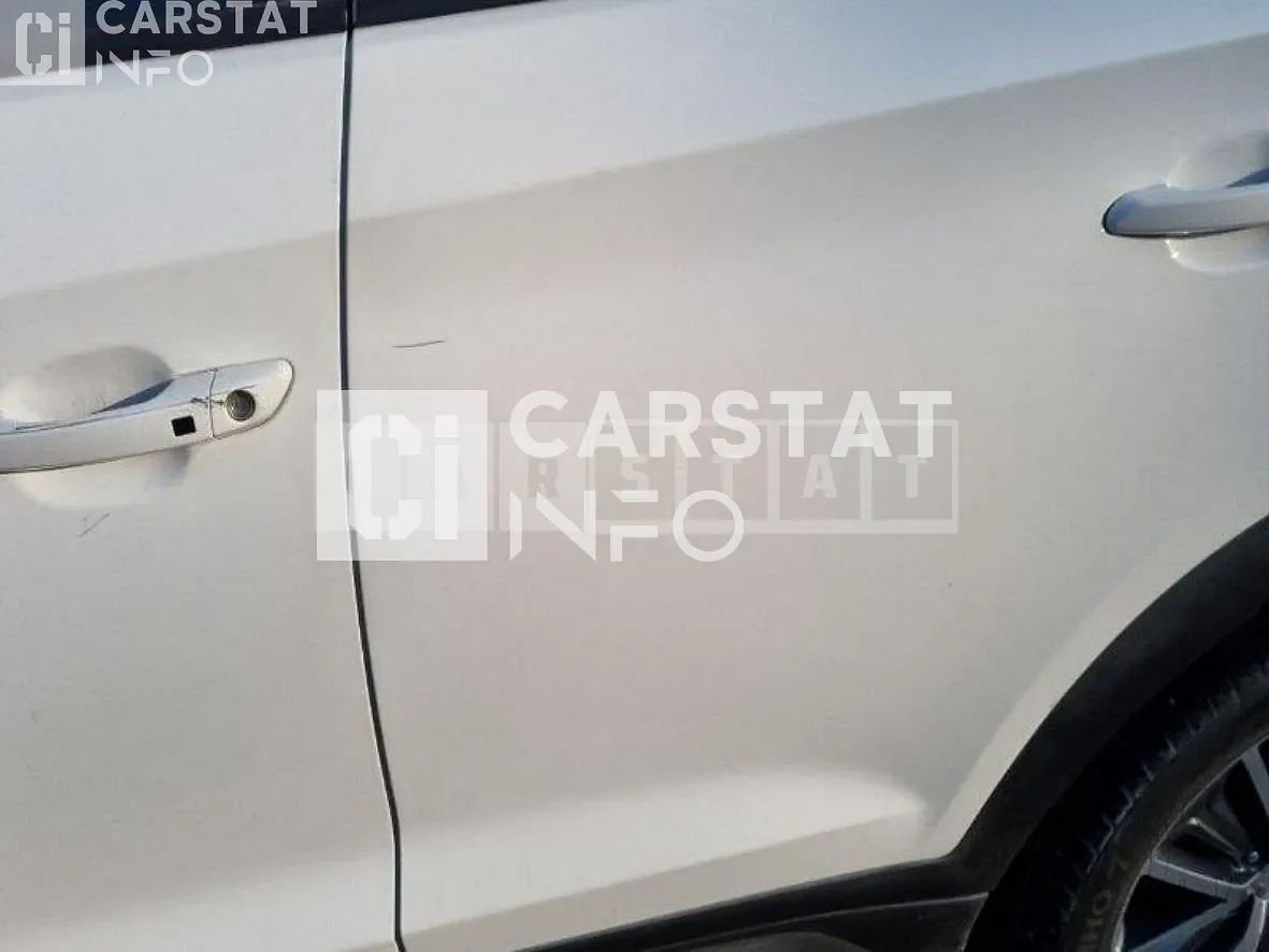 Photo 2 of 10: 2015 Hyundai Tucson, VIN KMHJ381ABGU006575 — Korean insurance auction