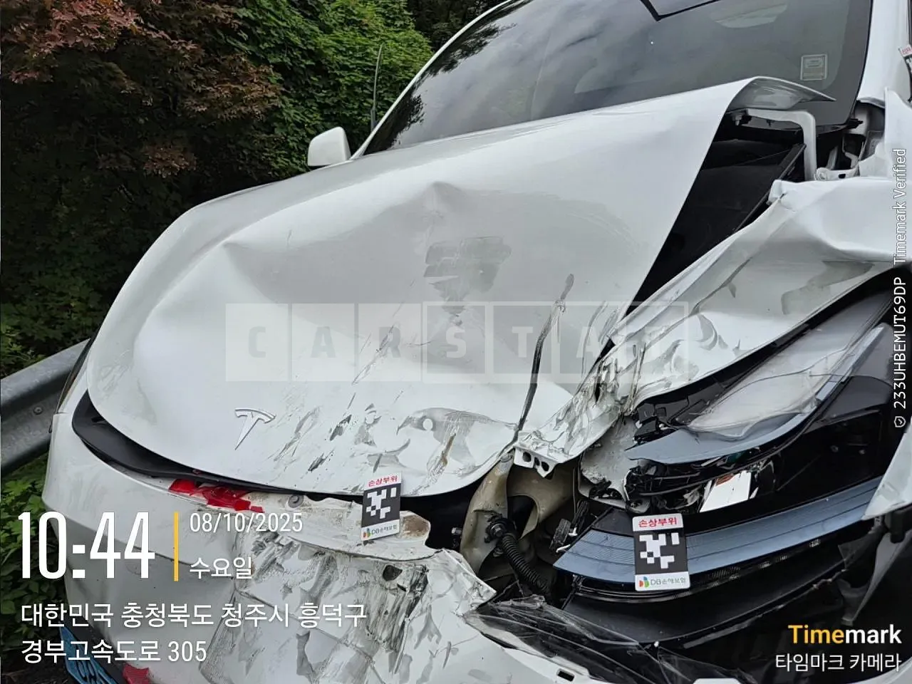 Photo 2 of 34: 2023 Tesla Model Y RWD, VIN LRWYGCFS4RC160190 — Korean insurance auction