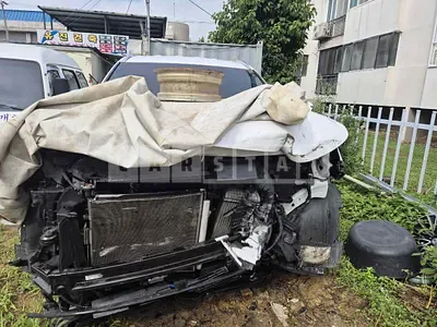 Photo 1 of 18: 2020 Hyundai Palisade, VIN KMHR381ABMU196253 — Korean insurance auction