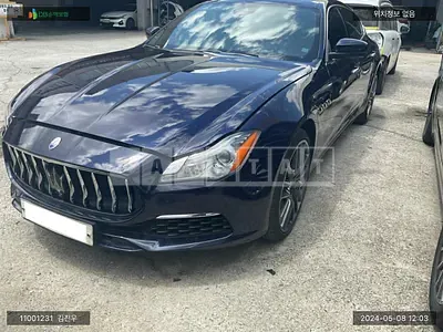 Photo 1 of 14: 2017 Maserati Quattroporte Diesel, VIN ZAM56TPG8H1236826 — Korean insurance auction