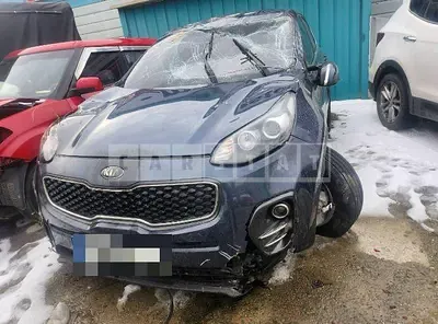 Photo 1 of 8: 2017 Kia Sportage 1.7, VIN KNAPN815GJK340627 — Korean insurance auction