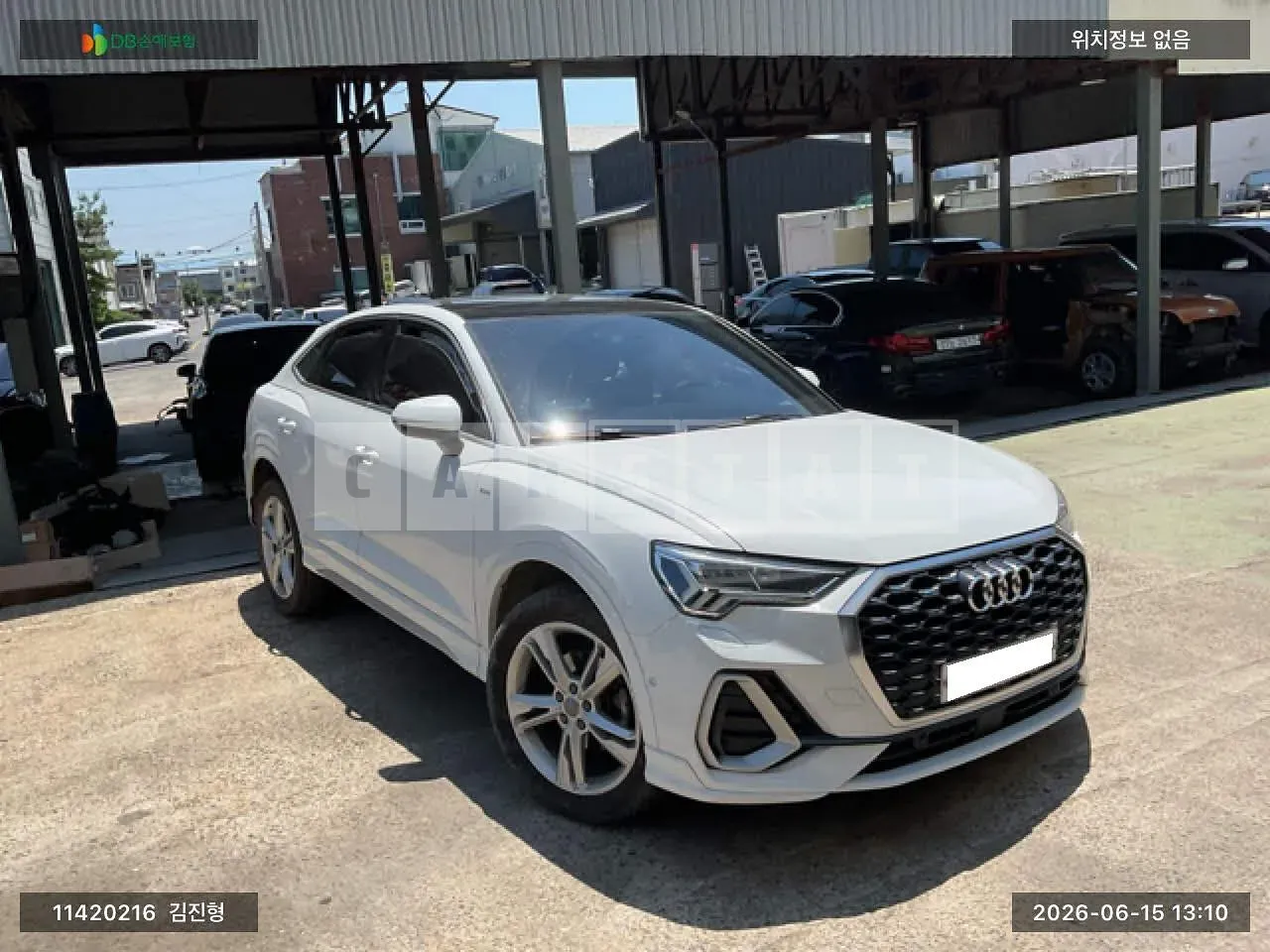 Photo 2 of 13: 2020 Audi Q3 Sportback 35 TDI, VIN WAUZZZF30L1096694 — Korean insurance auction