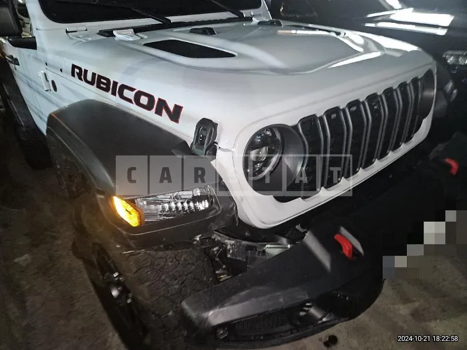 Photo 2 of 28: 2024 Jeep Straw Wrangler Rubicon — Korean insurance auction