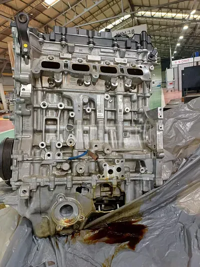 Photo 1 of 3: 2022 Genesis Engine GV70 Engine, VIN KMTMA81BDPU087246 — Korean insurance auction