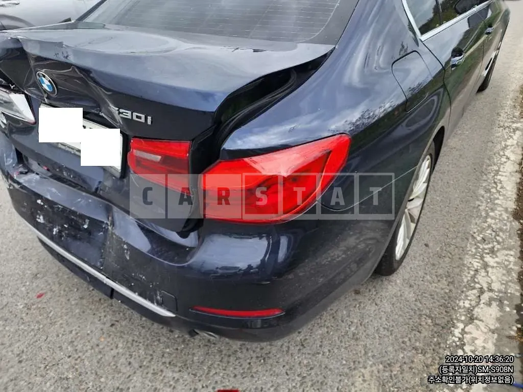 Photo 3 of 3: 2018 BMW 530i xDrive — Korean insurance auction
