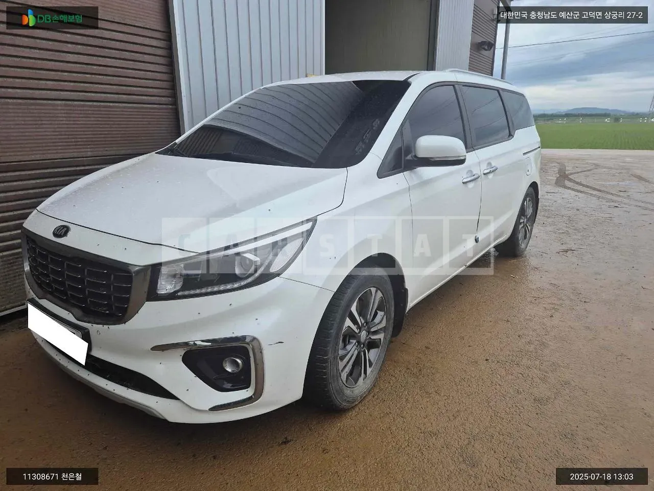 Photo 2 of 20: 2018 Kia Carnival 2.2 (Diesel, 9 Seater), VIN KNAMB81ABKS476435 — Korean insurance auction