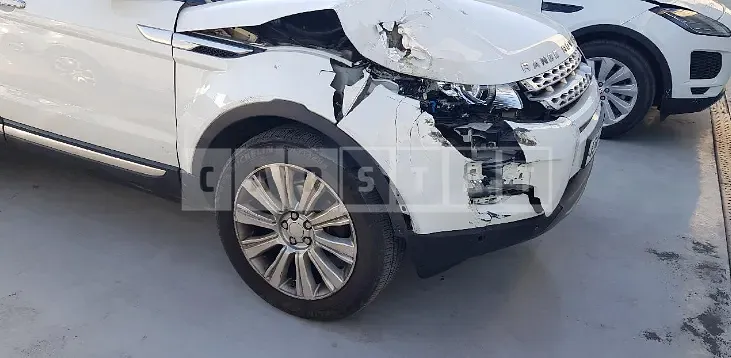Photo 2 of 12: 2015 Land Rover Range Rover Evoque 2.0d, VIN SALVA2BE2FH043085 — Korean insurance auction