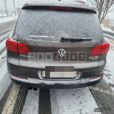 Photo 1 of 10: 2015 Volkswagen Tiguan 2.0 TDI Blue Motion, VIN WVGZZZ5NZFW080949 — Korean insurance auction