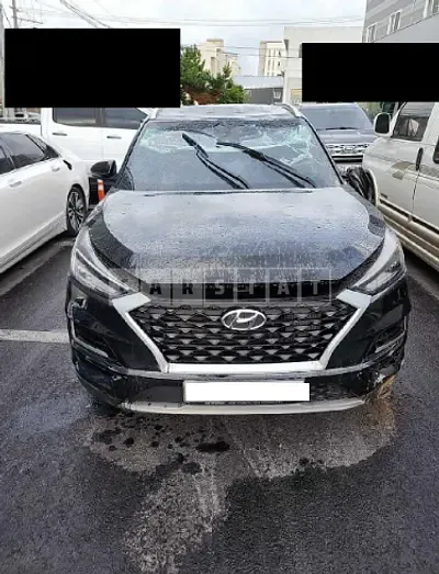 Photo 1 of 17: 2019 Hyundai Tucson, VIN KMHJ3817GKU951941 — Korean insurance auction