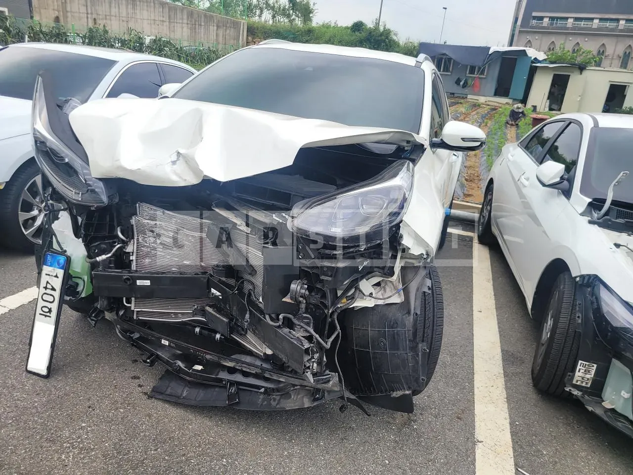 Photo 2 of 25: 2021 Kia Sportage, VIN KNAP681ABNK948318 — Korean insurance auction