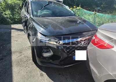 Photo 1 of 15: 2019 Hyundai Santa Fe, VIN KMHS381CBKU167269 — Korean insurance auction