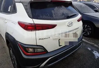 Photo 1 of 41: 2021 Hyundai Kona Hybrid, VIN KMHK381EGNU076135 — Korean insurance auction