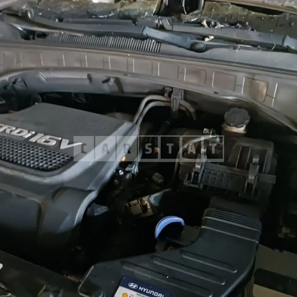 Photo 2 of 18: 2016 Hyundai Santa Fe 2.0, VIN KMHSW81UBGU696179 — Korean insurance auction