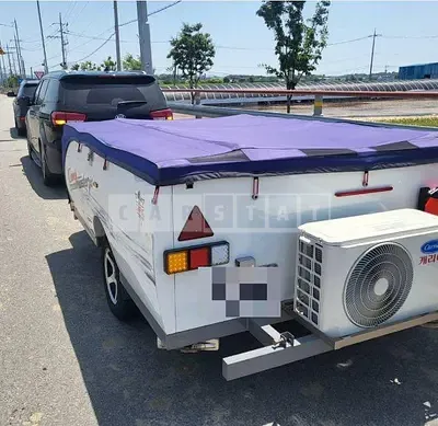 Photo 1 of 8: 2021 KS Metals Storage Transport Trailer — Korean insurance auction
