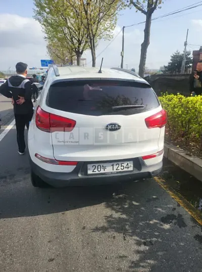 Photo 1 of 16: 2015 Kia Sportage, VIN KNAPE813BFK708642 — Korean insurance auction