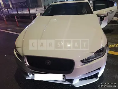 Photo 1 of 20: 2018 Jaguar XE 2.0T, VIN SAJAB4BX1JCP24846 — Korean insurance auction