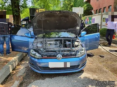 Photo 1 of 8: 2016 Volkswagen Golf 1.4 TSI, VIN WVWZZZAUZGW283561 — Korean insurance auction