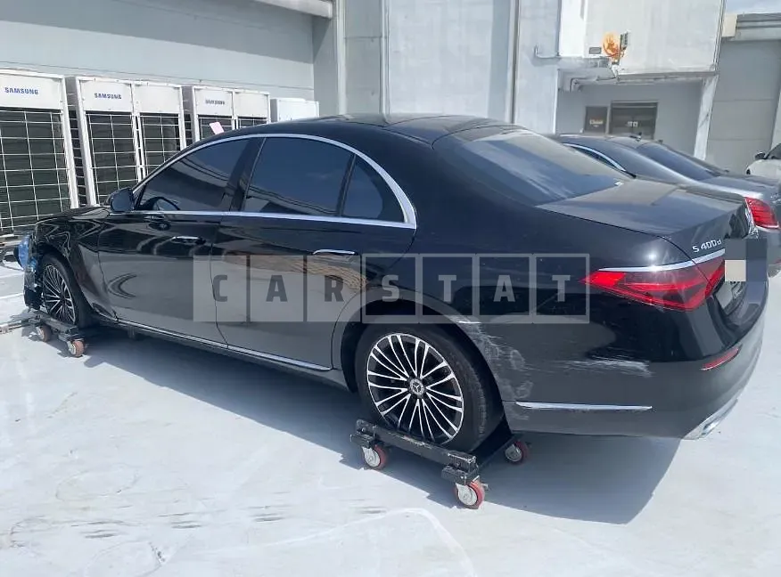 Photo 2 of 10: 2021 Mercedes-Benz S350d — Korean insurance auction