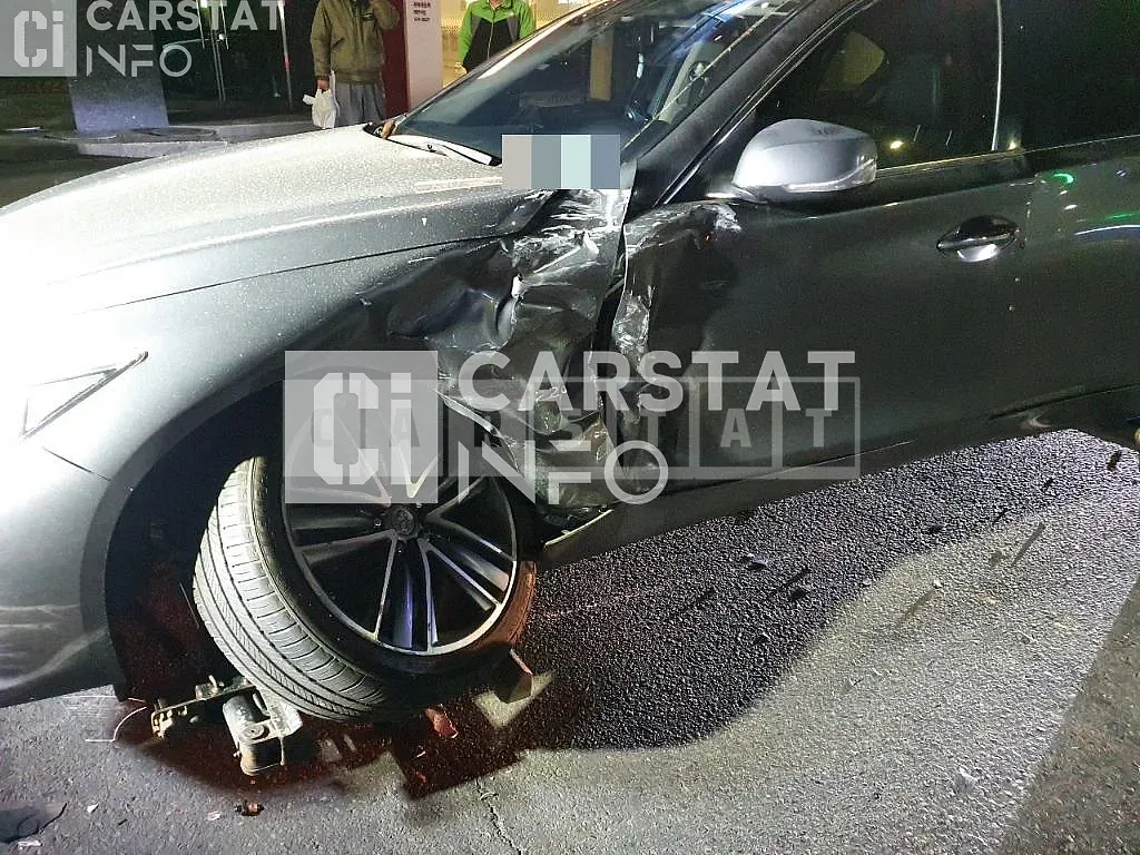 Photo 2 of 12: 2015 Infiniti Infinity Q50 2.2d, VIN JNKDV71E8FM530545 — Korean insurance auction