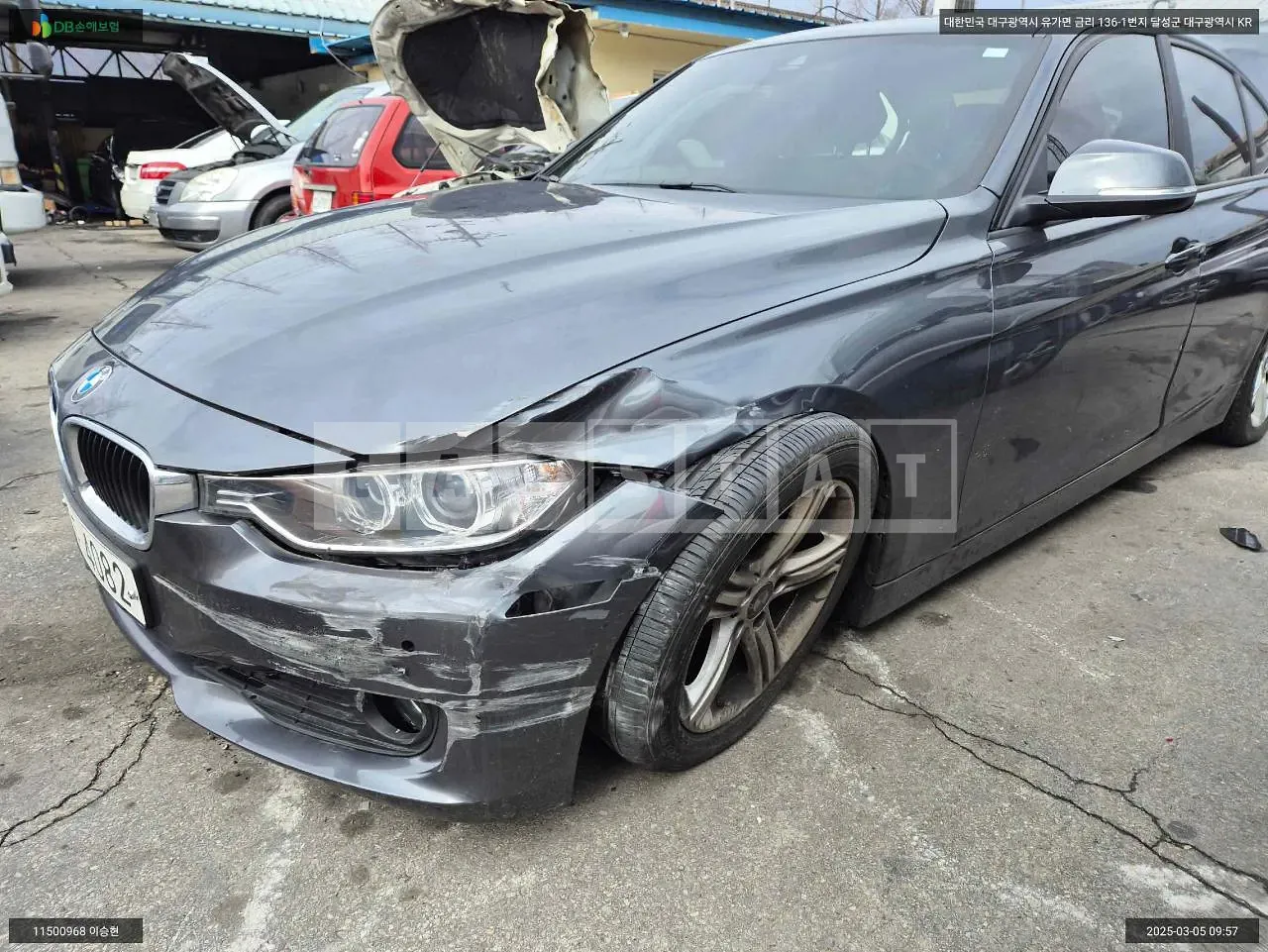 Photo 2 of 21: 2015 BMW 320d xDrive, VIN WBA3D5105FF707000 — Korean insurance auction