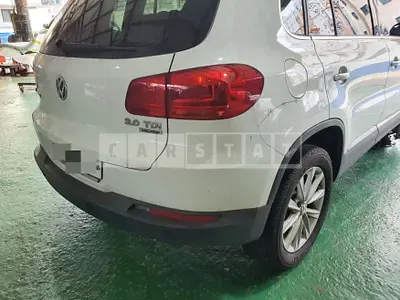 Photo 1 of 9: 2015 Volkswagen Tiguan 2.0 TDI Blue Motion, VIN WVGZZZ5NZFW571148 — Korean insurance auction