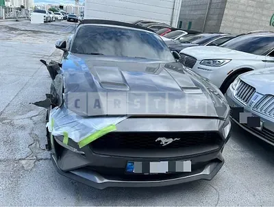Photo 1 of 23: 2021 Ford Mustang 2.3 Convertible, VIN 1FATP8UH0M5131676 — Korean insurance auction