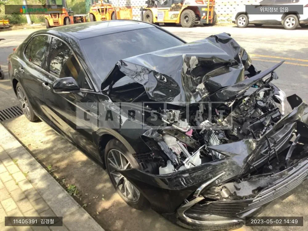Photo 2 of 12: 2023 Toyota Camry Hybrid, VIN JTNBA1HK0P3024840 — Korean insurance auction