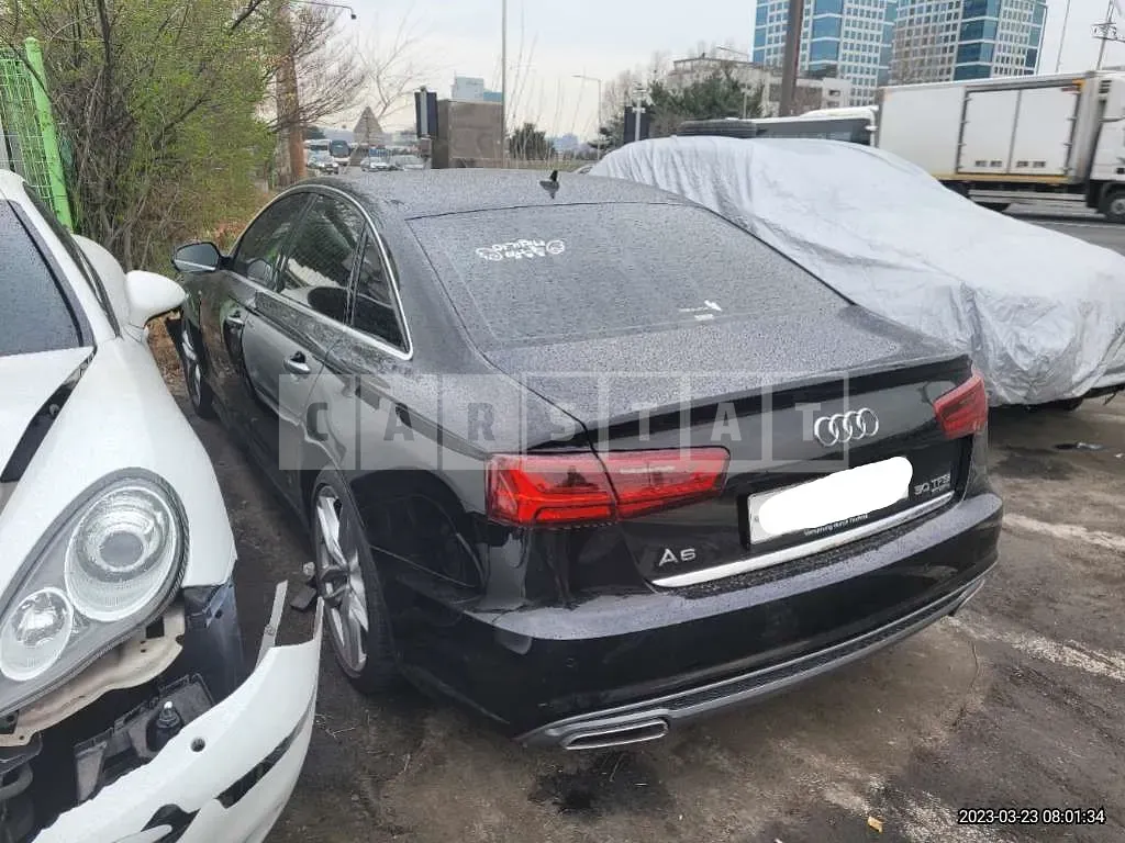 Photo 2 of 6: 2016 Audi A6 50 TFSI quattro, VIN WAUZZZ4G0GN035284 — Korean insurance auction