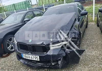 Photo 1 of 26: 2023 BMW 520i, VIN WBA11BH0XPWX94141 — Korean insurance auction