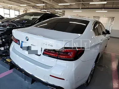 Photo 1 of 93: 2022 BMW 520i, VIN WBA11BH06NWX63191 — Korean insurance auction