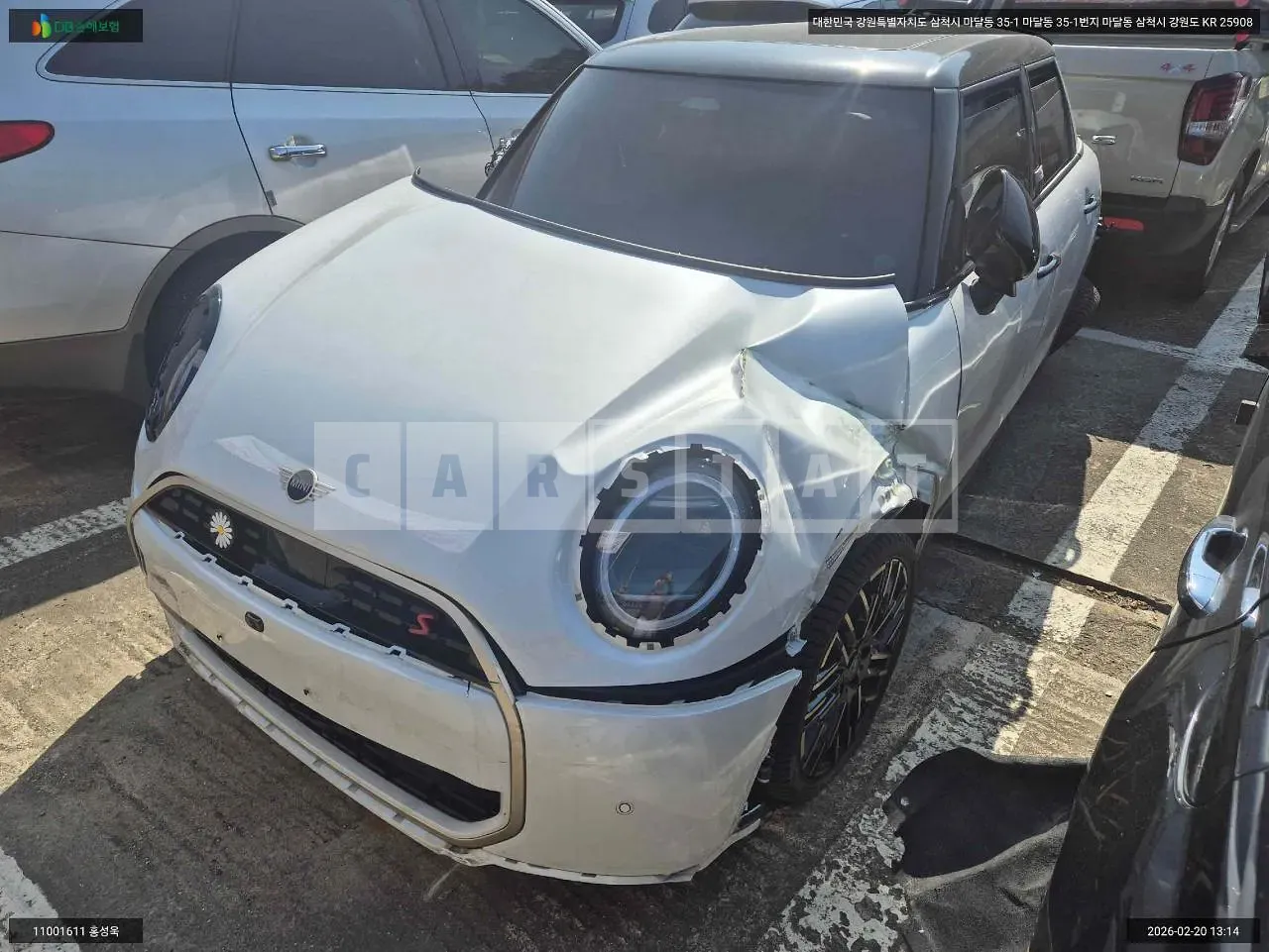 Photo 2 of 16: 2025 MINI Cooper S Five-Door, VIN WMW51GD01S2W79514 — Korean insurance auction
