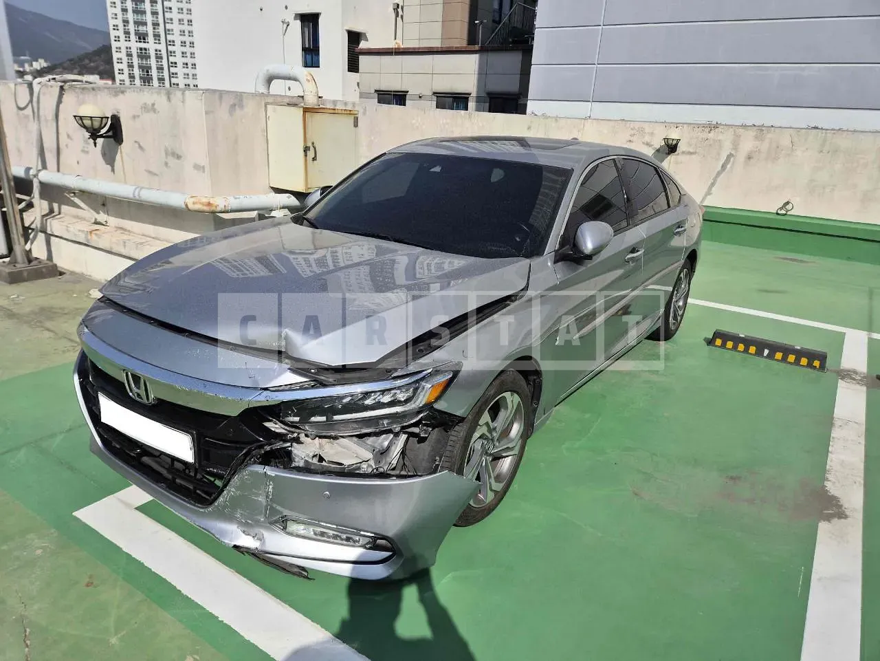 Photo 2 of 12: 2019 Honda Accord 1.5T, VIN 1HGCV1650KA512311 — Korean insurance auction