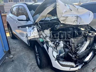 Photo 1 of 22: 2015 Hyundai Tucson, VIN KMHJ381ABGU066706 — Korean insurance auction