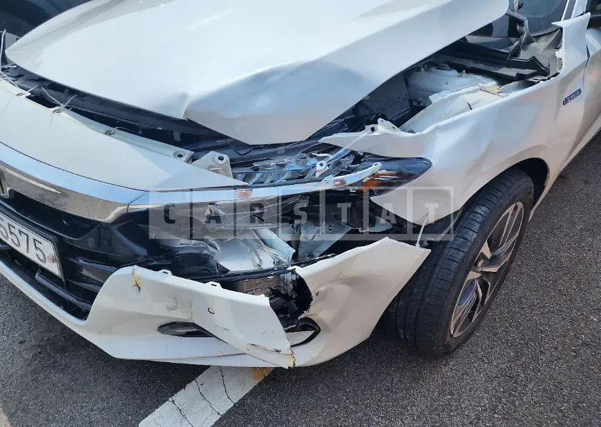 Photo 2 of 22: 2019 Honda Accord Hybrid, VIN 1HGCV3690KA511023 — Korean insurance auction