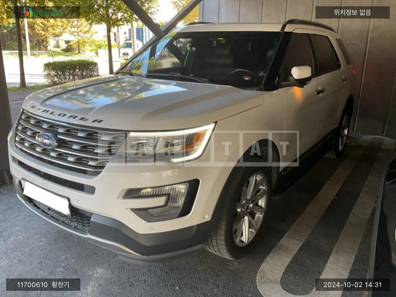 Photo 2 of 48: 2016 Ford Explorer 2.3 AWD, VIN 1FM5K8FH8GGD07909 — Korean insurance auction