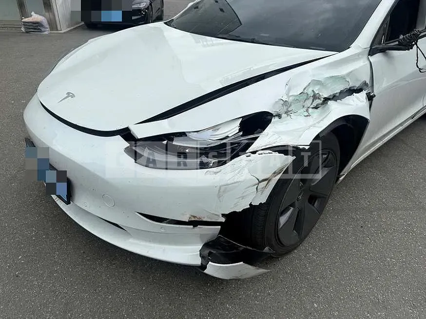 Photo 2 of 7: 2022 Tesla Model 3 Long Range — Korean insurance auction