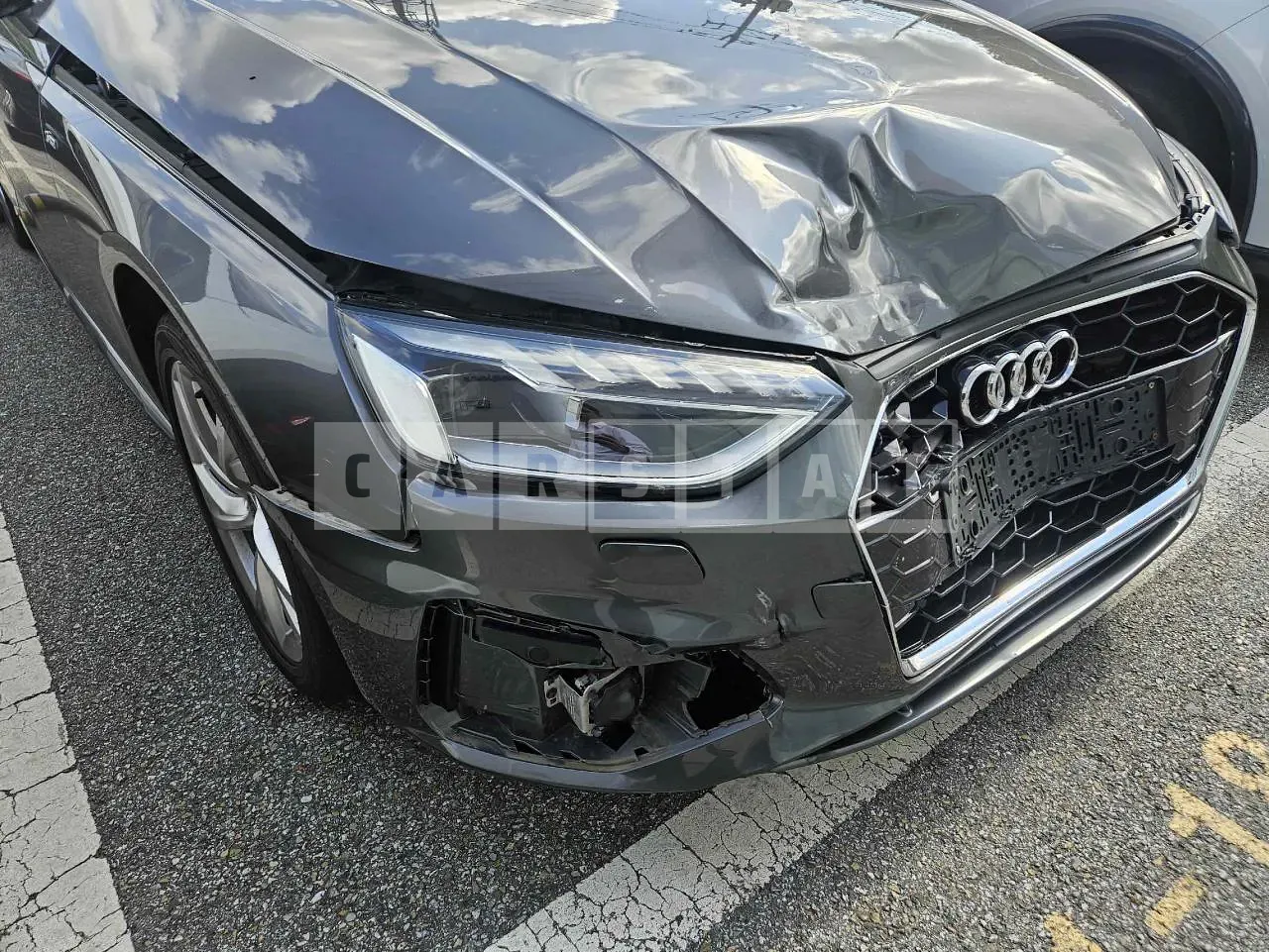 Photo 2 of 19: 2021 Audi A4 40 TFSI, VIN WAUZZZF49MN013895 — Korean insurance auction