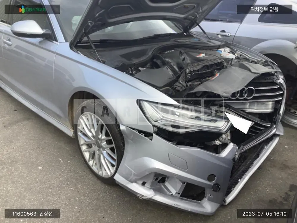 Photo 2 of 20: 2017 Audi A6 40 TFSI quattro, VIN WAUZZZ4G8HN024034 — Korean insurance auction