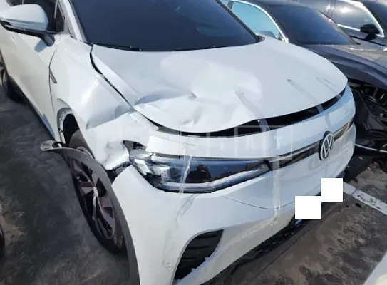 Photo 2 of 16: 2022 Volkswagen ID.4 Pro, VIN WVGZZZE2ZNP045367 — Korean insurance auction
