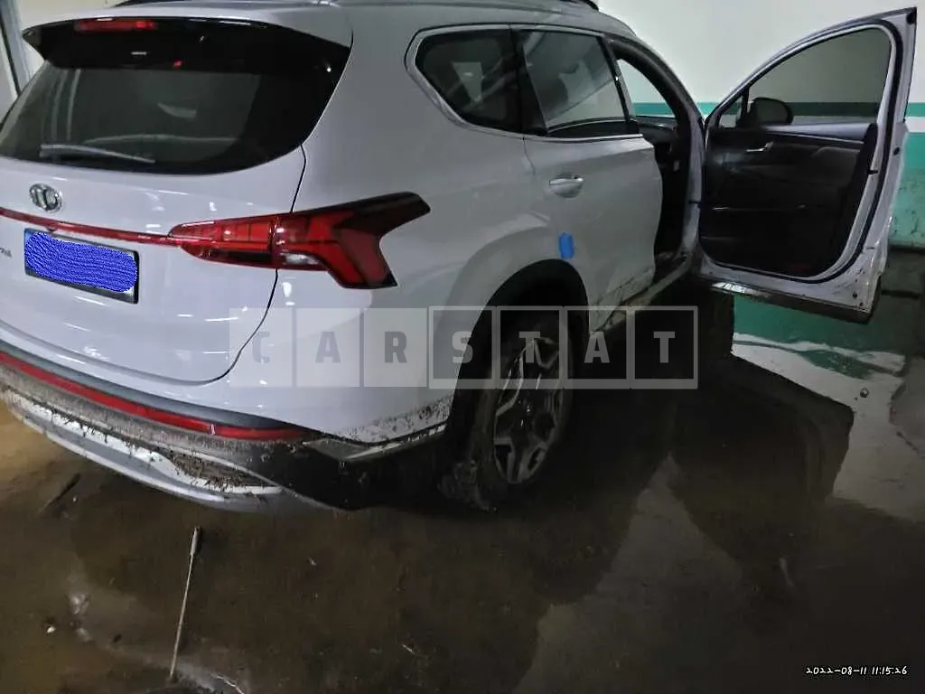 Photo 2 of 24: 2022 Hyundai Santa Fe, VIN KMHS3811BNU022933 — Korean insurance auction