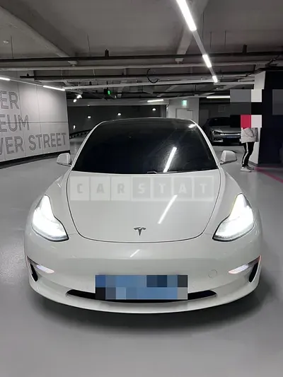 Photo 1 of 7: 2020 Tesla Model 3 Long Range — Korean insurance auction
