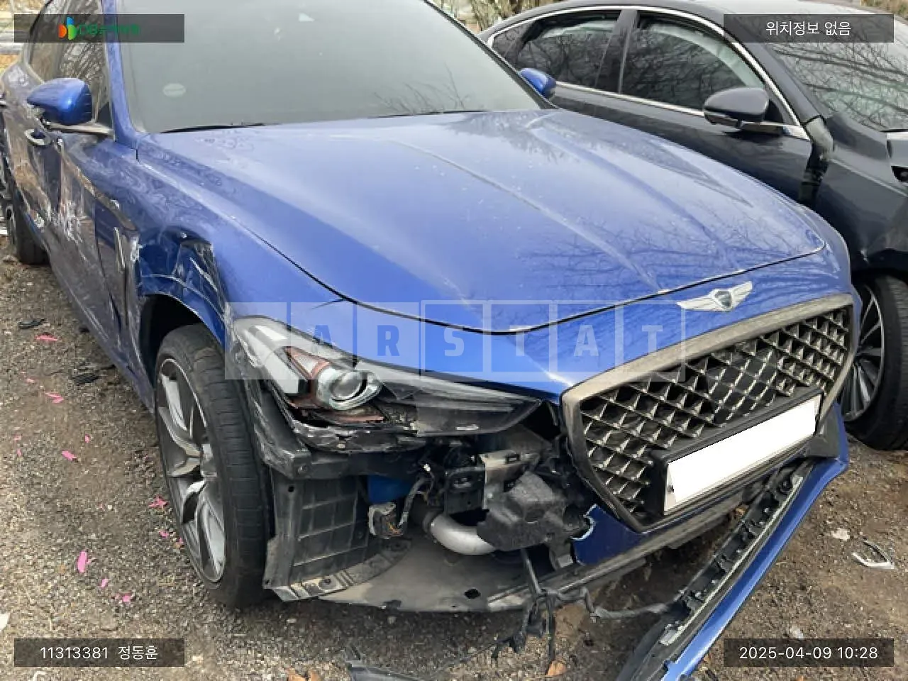 Photo 2 of 30: 2018 Genesis G70, VIN KMTG341ADJU011533 — Korean insurance auction
