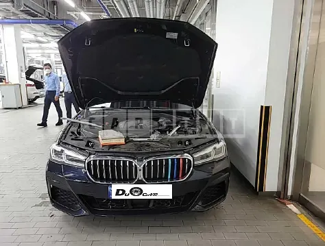 Photo 2 of 15: 2021 BMW 523d, VIN WBA11ES06MWX10919 — Korean insurance auction